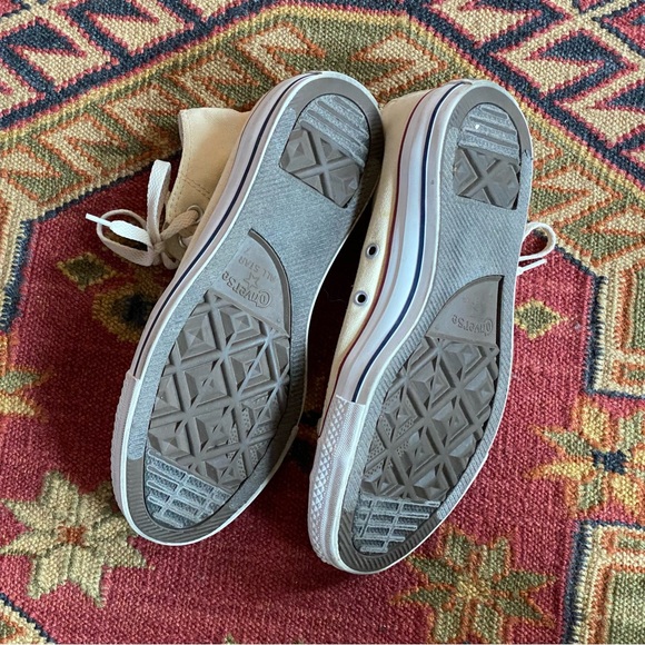 Converse High Top All Star Chucks Pale/Muted Yellow - W9/M7/EU 40 - Picture 4 of 9